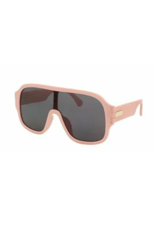 Sonya Pink Aviator Sunglasses made by Chic Couture