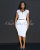 Laury White Ribbed Crop Top & Skirt Sculpting Set sold by Chic Couture