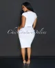 Laury White Ribbed Crop Top & Skirt Sculpting Set sold by Chic Couture