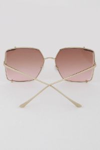 Alya Pink Big Frame Sunglasses sold by chic