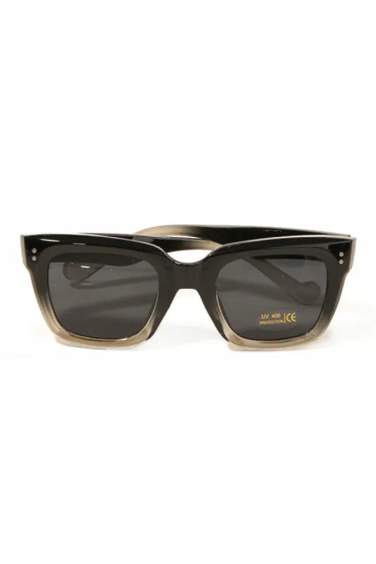 Jonny Gradient Frame Square Lens Sunglasses sold by Chic Couture
