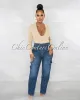 Nilam Nude Deep V Neck Long Sleeves Bodysuit sold by Chic Couture