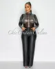 *Hellen Black Vegan Leather Pants sold by Chic Couture