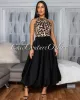 Vienna BlackMidi Bubble Cargo Skirt sold by Chic Couture
