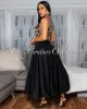 Vienna BlackMidi Bubble Cargo Skirt sold by Chic Couture