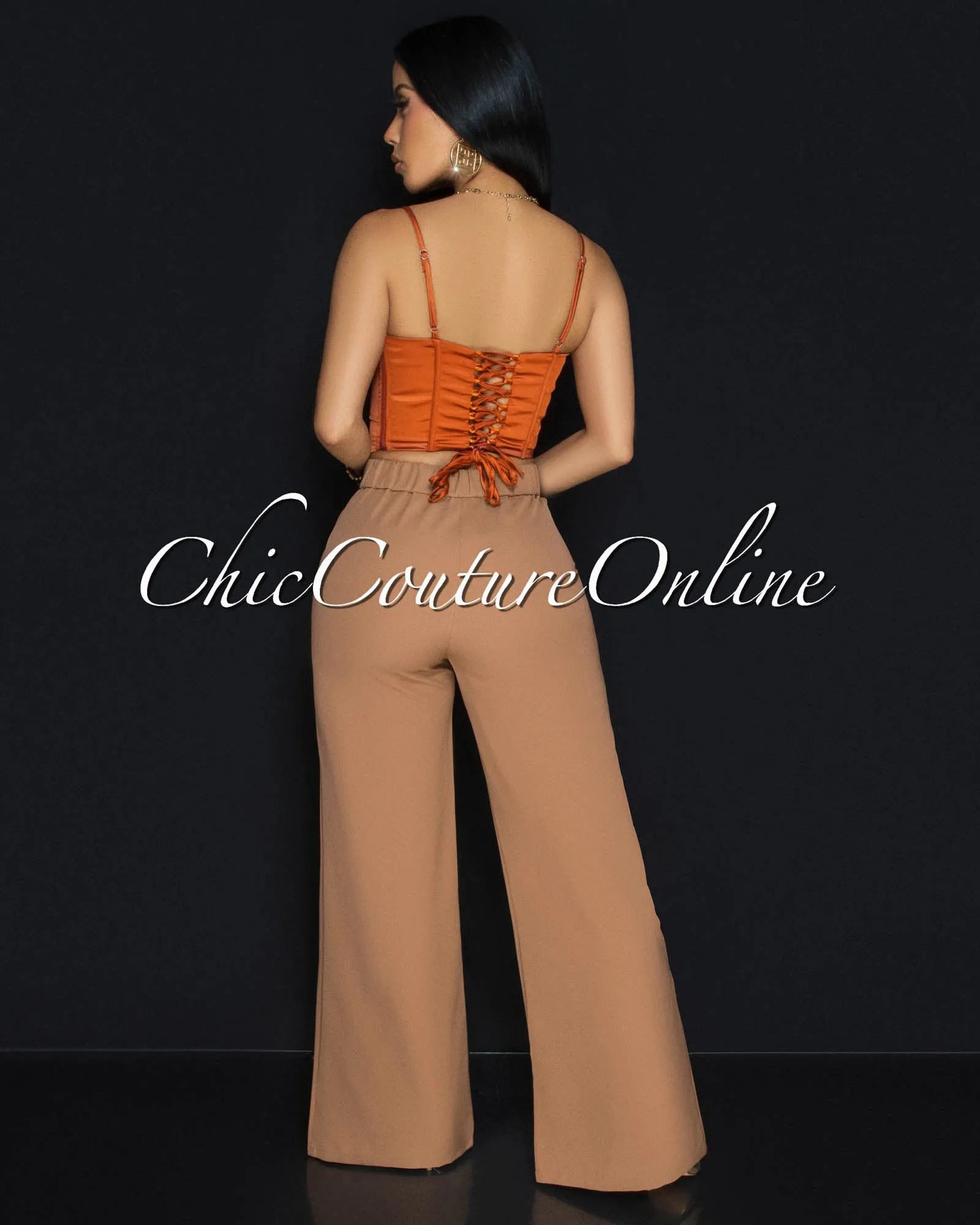 Cooper Nude Straight Legs Pants sold by Chic Couture product image thumbnail 3