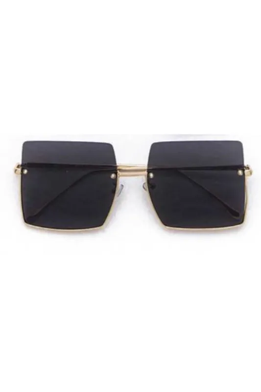 *Jeremy Black Square Sunglasses sold by Chic Couture