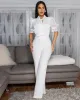 Vince Off-White Lace Accent Jumpsuit sold by Chic Couture