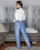 Westerly White Silky Blouse sold by Chic Couture