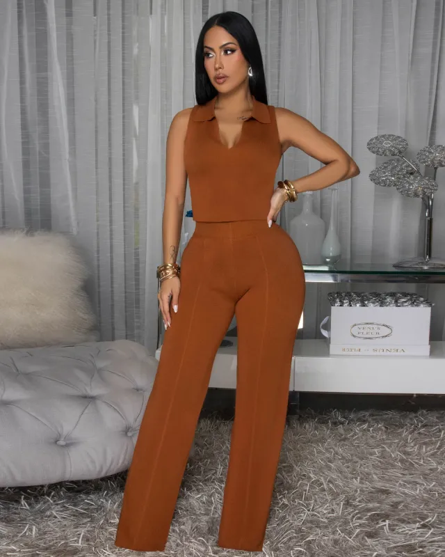 Zara Sienna Knit Pants Set (10/9/2025) sold by Chic Couture