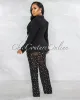 *Alicia Black Blazer & Mesh Pearl Pants Set sold by Chic Couture