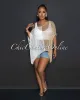 Ludie Ivory Gold Cover-Up Crochet Top sold by Chic Couture
