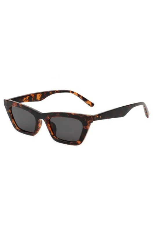 *Camilla Tortoise Retro Slim Cat Eye Sunglasses sold by Chic Couture
