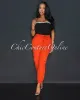 Siyanda Brunt Orange Light Weight Cargo Joggers sold by Chic Couture