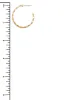 Roxie Gold Chain Hoop Earrings sold by Chic Couture