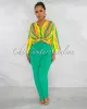 *Danna Green High-Waist Belt Pants sold by Chic Couture