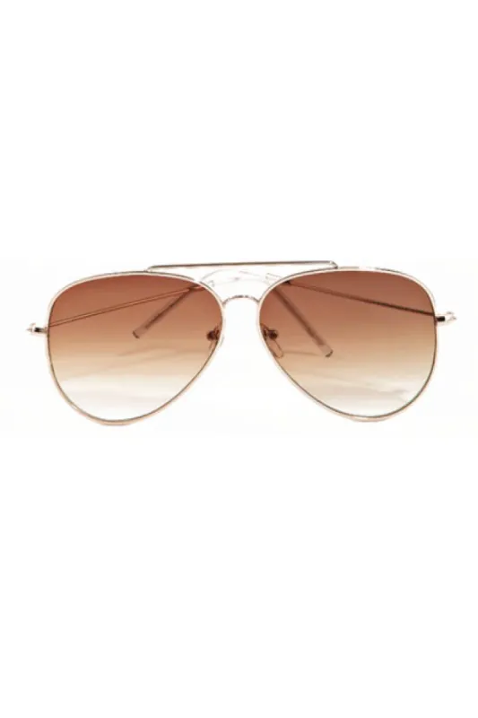 Jerome Gradient Lens Aviator Sunglasses sold by Chic Couture