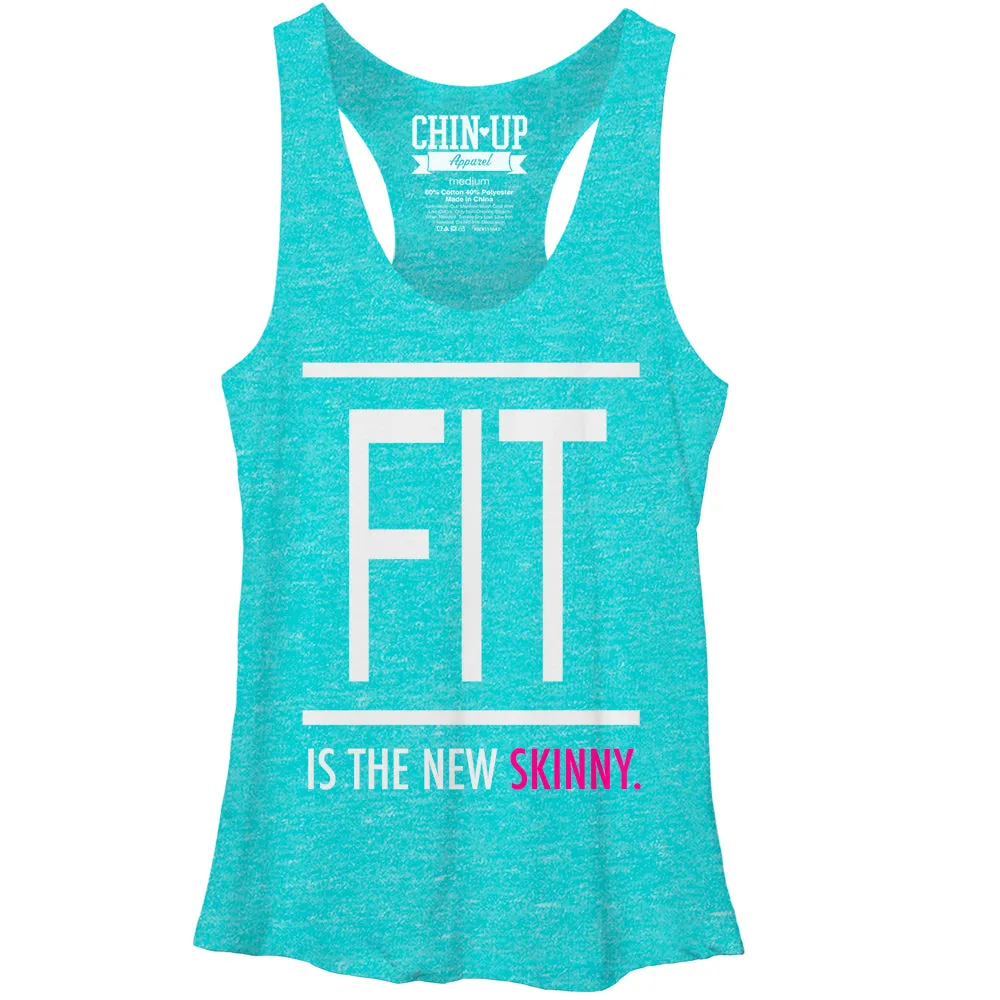Women's CHIN UP Fit is In Racerback Tank Top sold by Chin Up Apparel