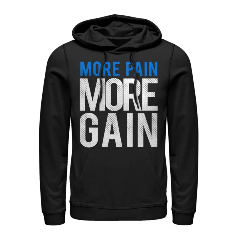 Women's CHIN UP More Pain More Gain Pull Over Hoodie made by Chin Up Apparel