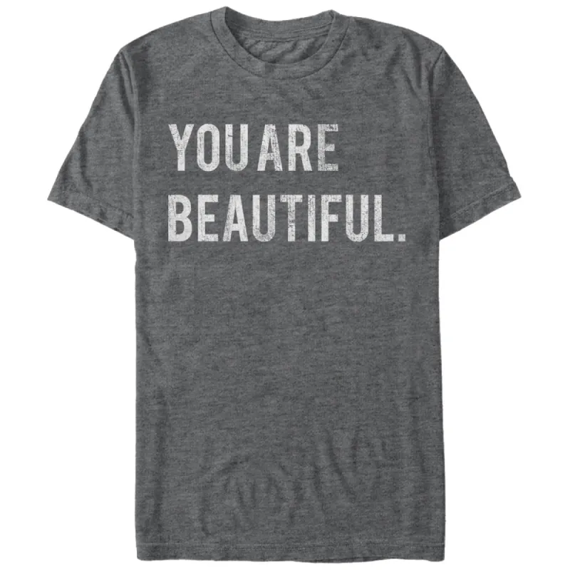 Women's CHIN UP You are Beautiful Boyfriend Tee sold by Chin Up Apparel