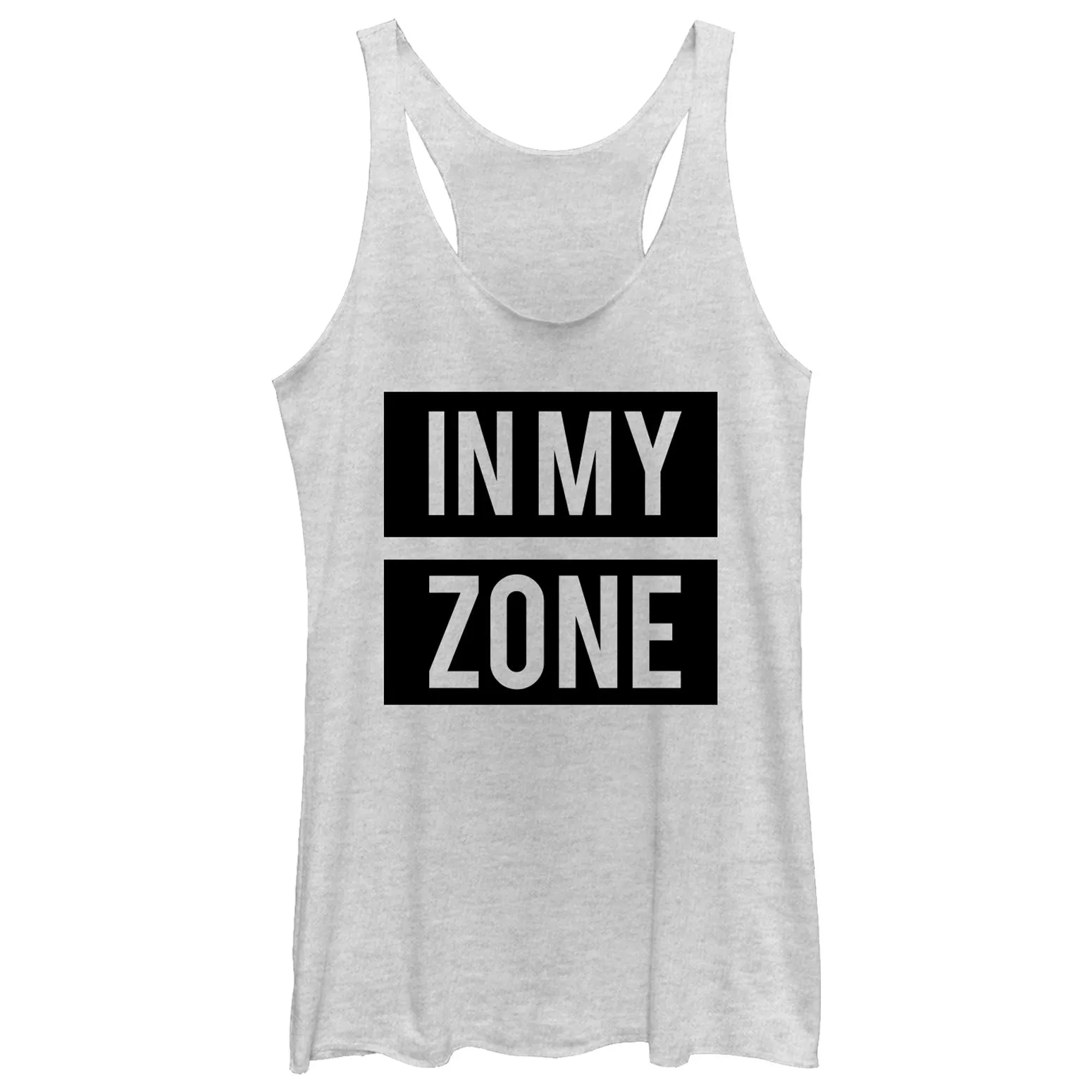 Women's CHIN UP In My Zone Racerback Tank Top sold by Chin Up Apparel