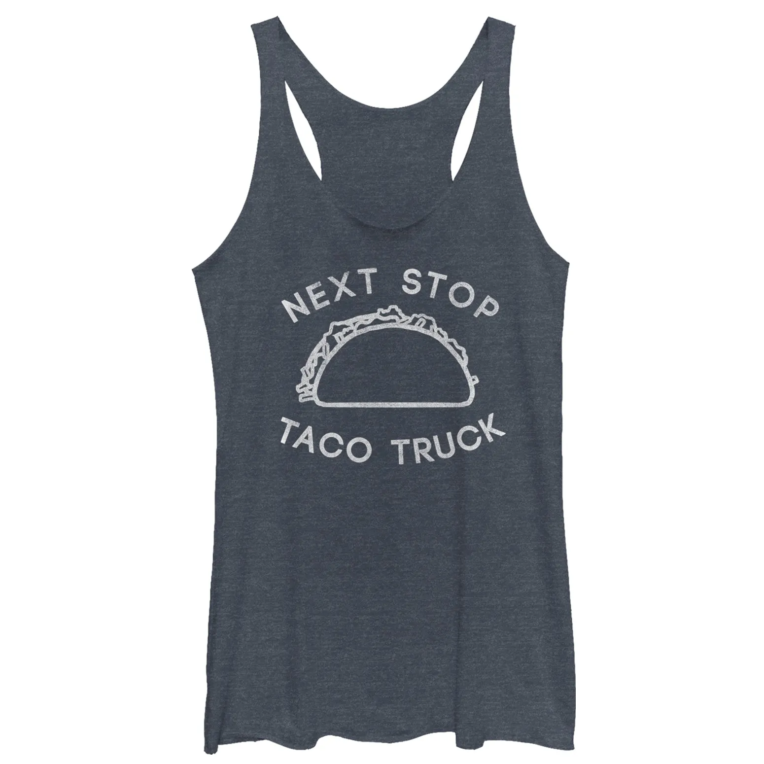 Women's CHIN UP Taco Truck Stop Racerback Tank Top sold by Chin Up Apparel