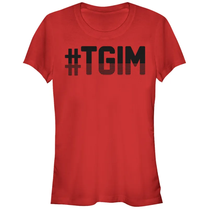 Junior's CHIN UP Hashtag TGIM T-Shirt sold by Chin Up Apparel