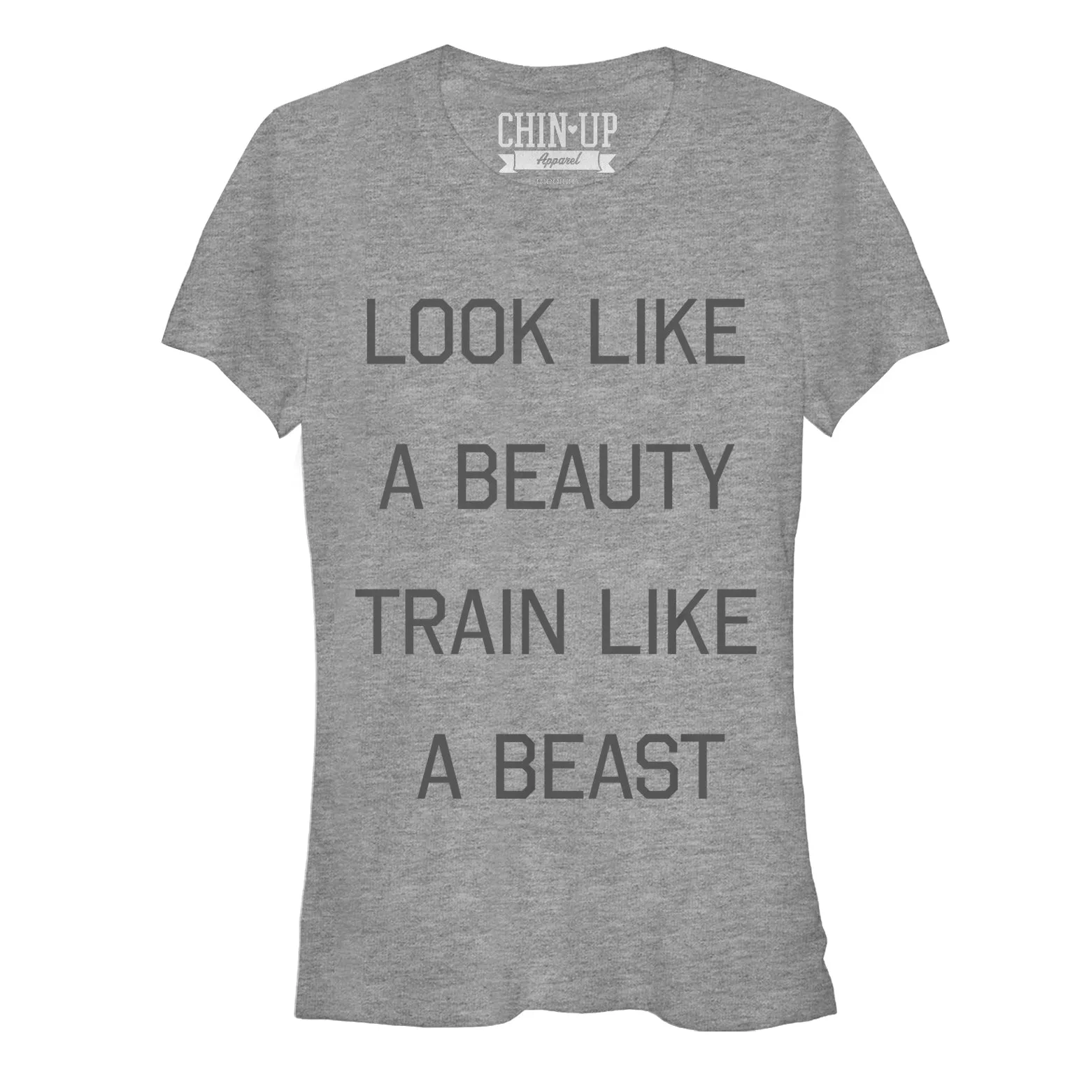 Junior's CHIN UP Beast T-Shirt sold by Chin Up Apparel