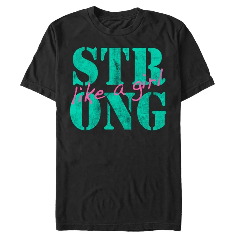Women's CHIN UP Like a Girl Boyfriend Tee sold by Chin Up Apparel