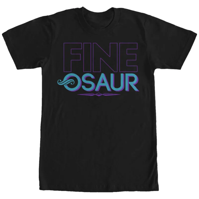 Women's CHIN UP Fine-osaur Dinosaur Boyfriend Tee sold by Chin Up Apparel