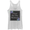 Women's CHIN UP Live for the Weekends Racerback Tank Top sold by Chin Up Apparel