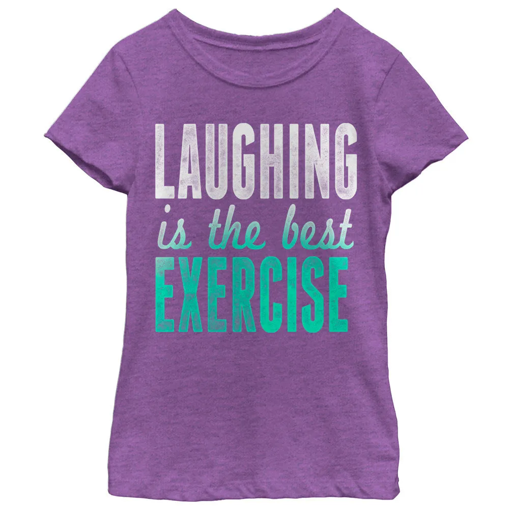 Girl's CHIN UP Laughter T-Shirt sold by Chin Up Apparel