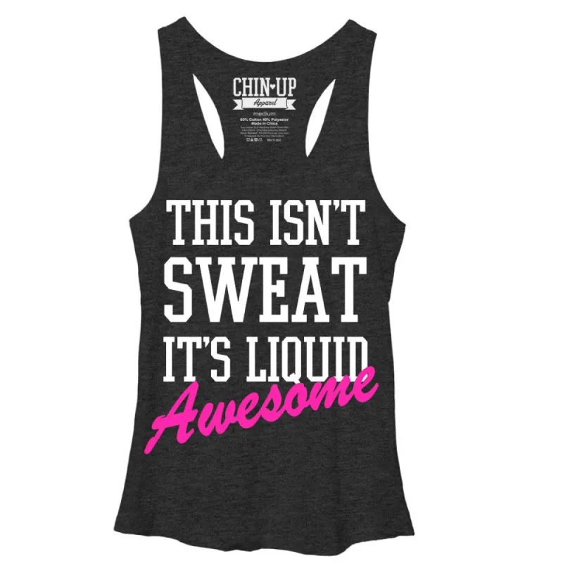 Women's CHIN UP Awesome Racerback Tank Top sold by Chin Up Apparel