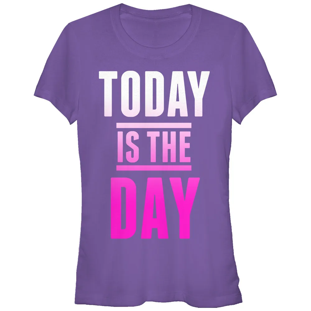 Junior's CHIN UP Today is the Day T-Shirt sold by Chin Up Apparel