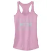 Junior's CHIN UP Not the Instructor Racerback Tank Top sold by Chin Up Apparel