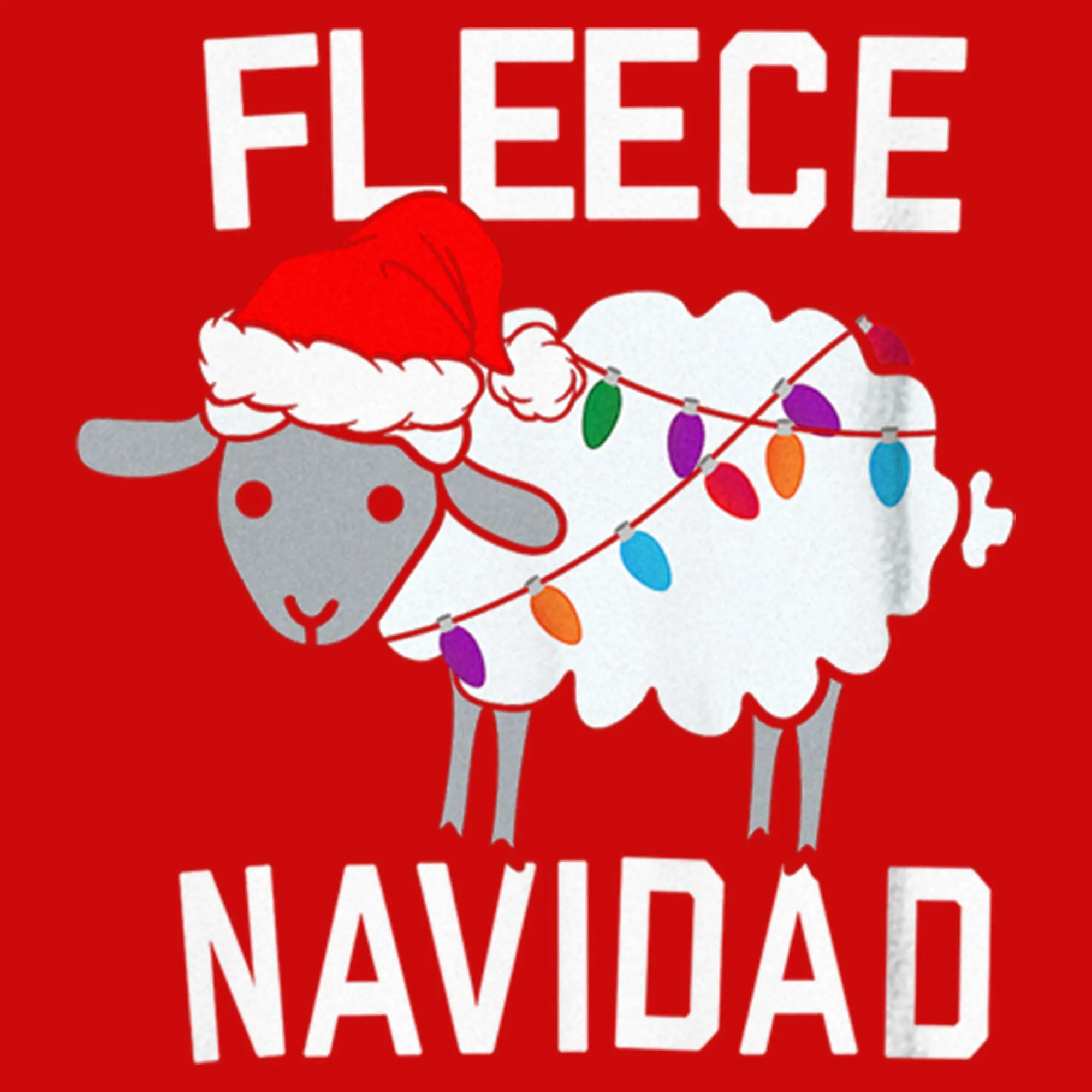 Boy's CHIN UP Christmas Fleece Navidad T-Shirt sold by Chin Up Apparel product image thumbnail 2