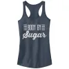 Junior's CHIN UP Body By Sugar Racerback Tank Top sold by Chin Up Apparel