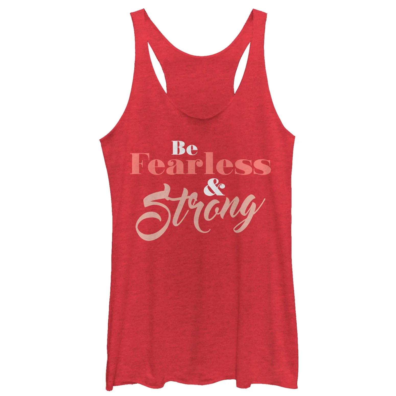 Women's CHIN UP Fearless Strong Racerback Tank Top sold by Chin Up Apparel