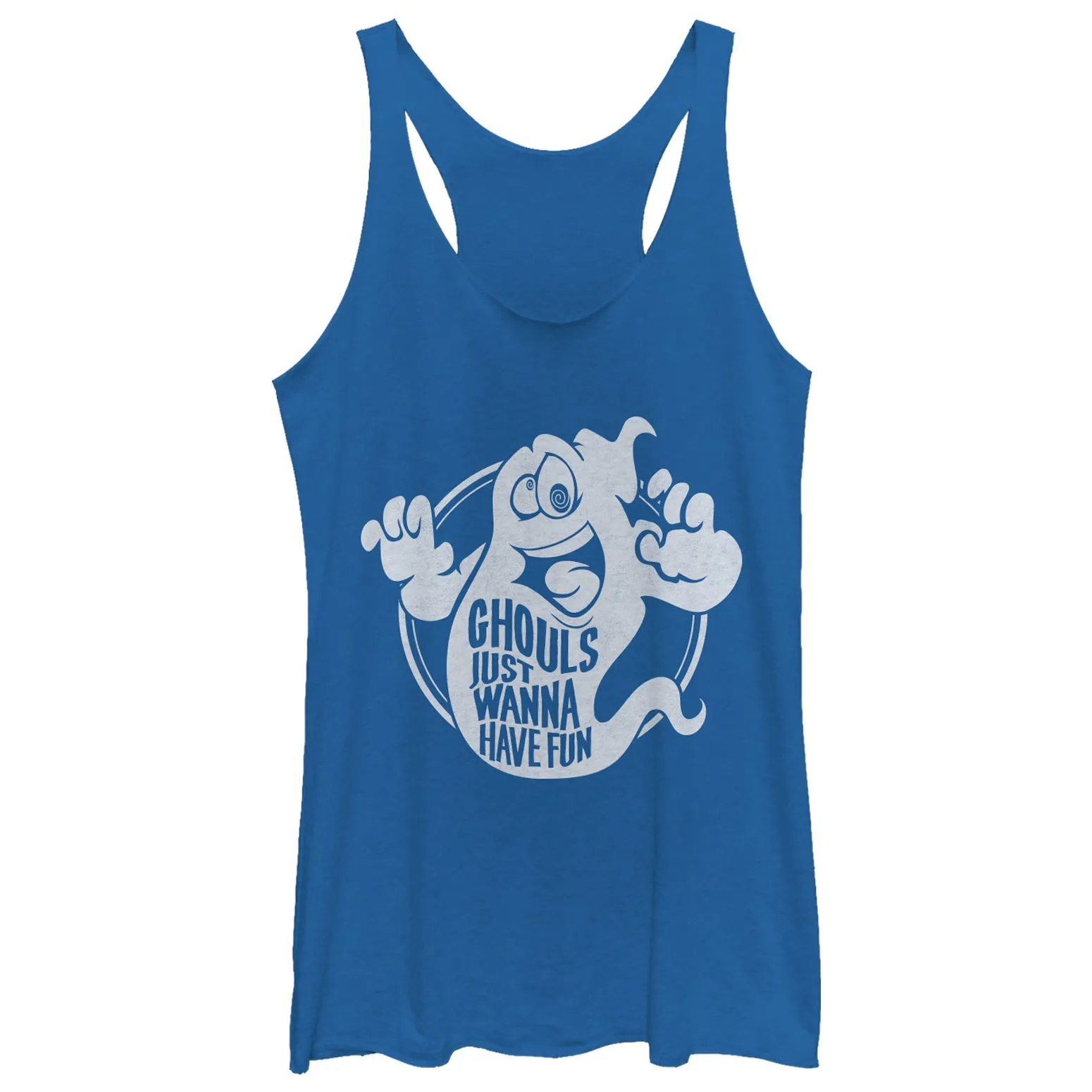 Women's CHIN UP Halloween Ghouls Have Fun Racerback Tank Top sold by Chin Up Apparel
