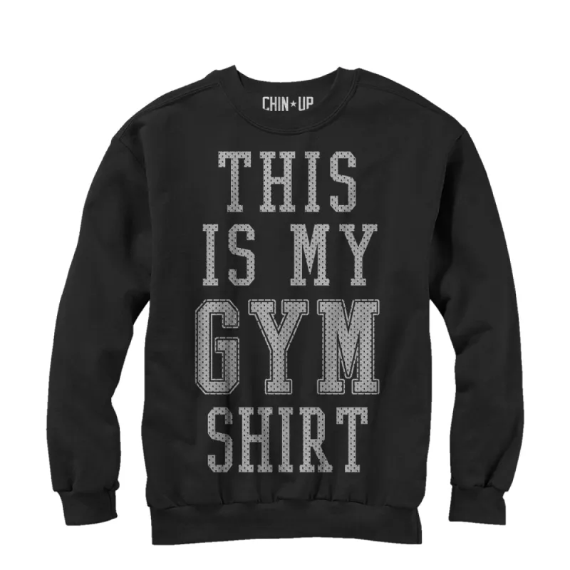 Women's CHIN UP My Gym Shirt Sweatshirt sold by Chin Up Apparel