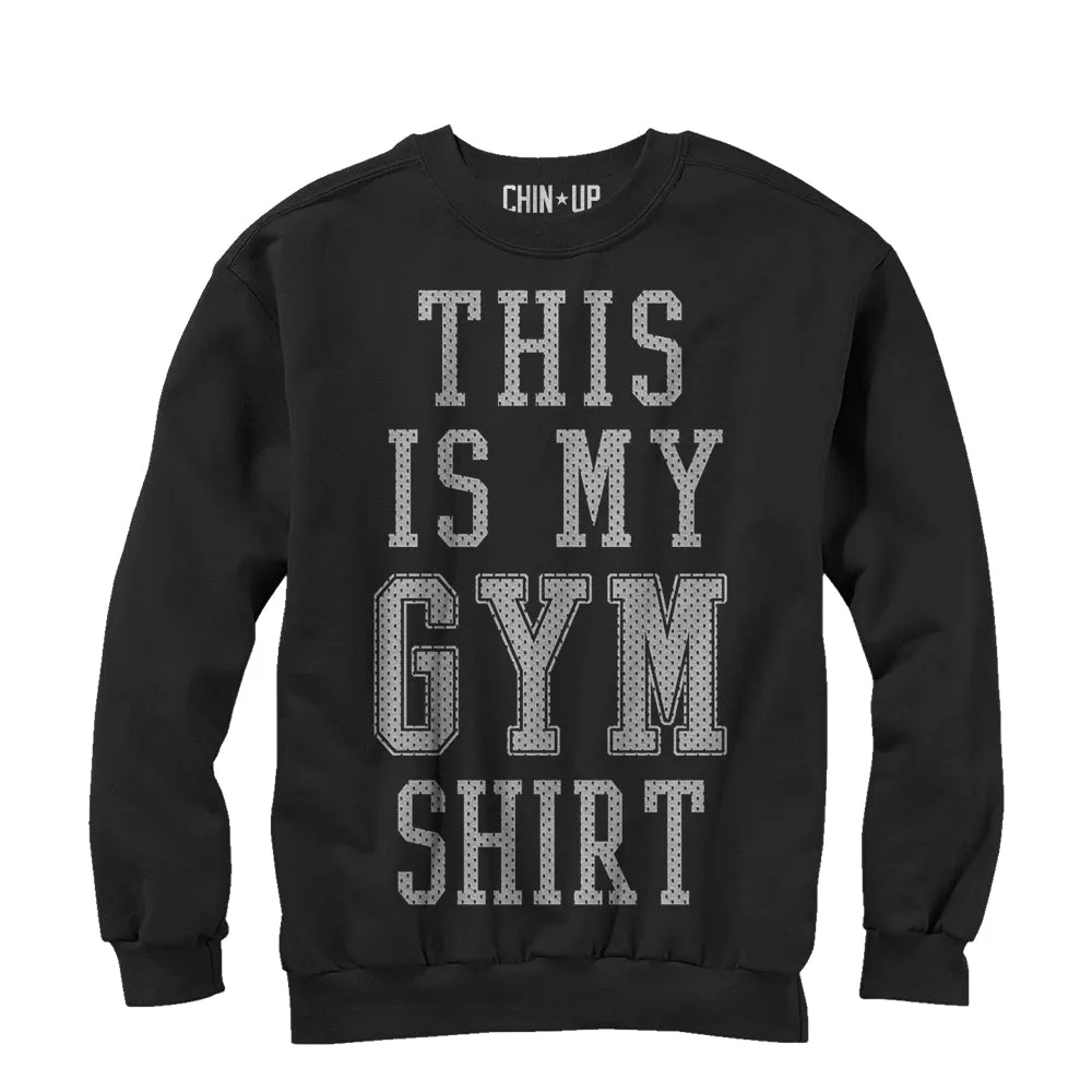 Women's CHIN UP My Gym Shirt Sweatshirt sold by Chin Up Apparel