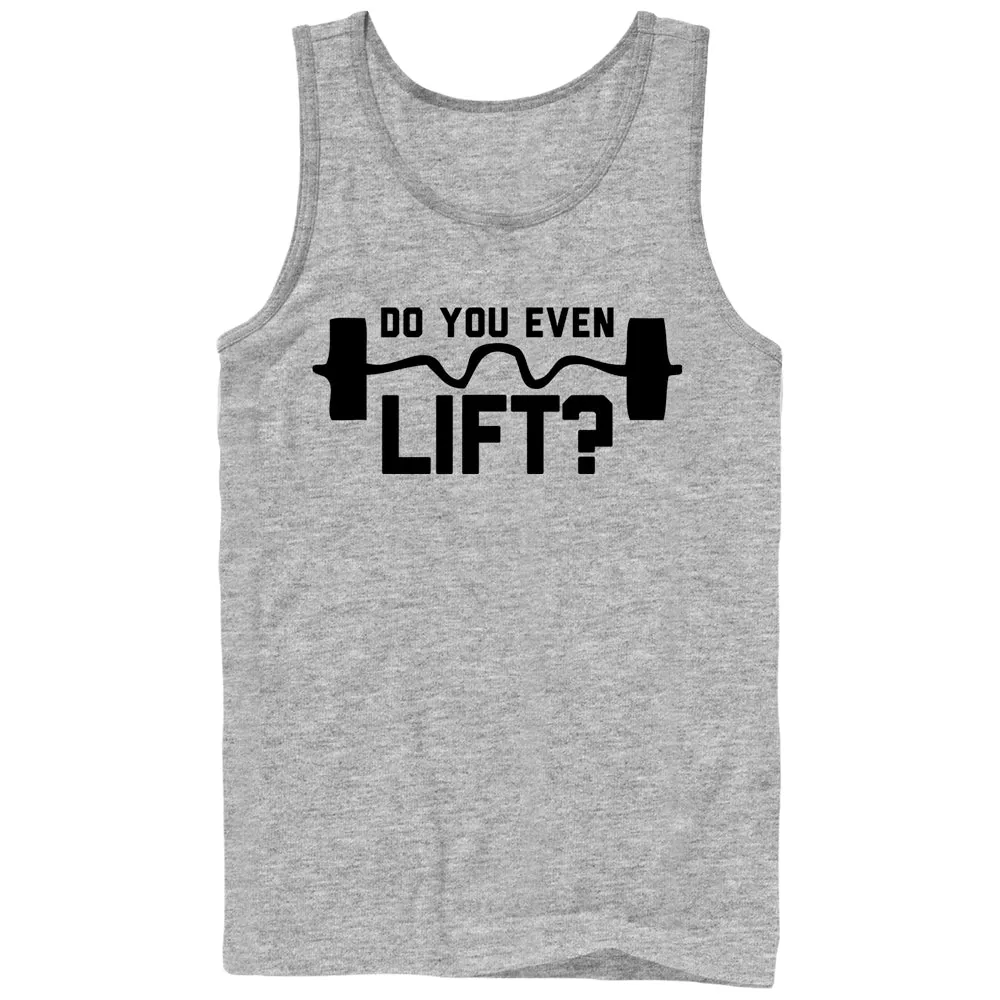 Men's CHIN UP Do You Even Lift Tank Top sold by Chin Up Apparel