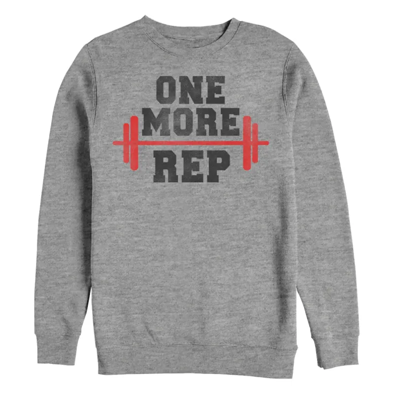Men's CHIN UP One More Rep Goal Sweatshirt sold by Chin Up Apparel