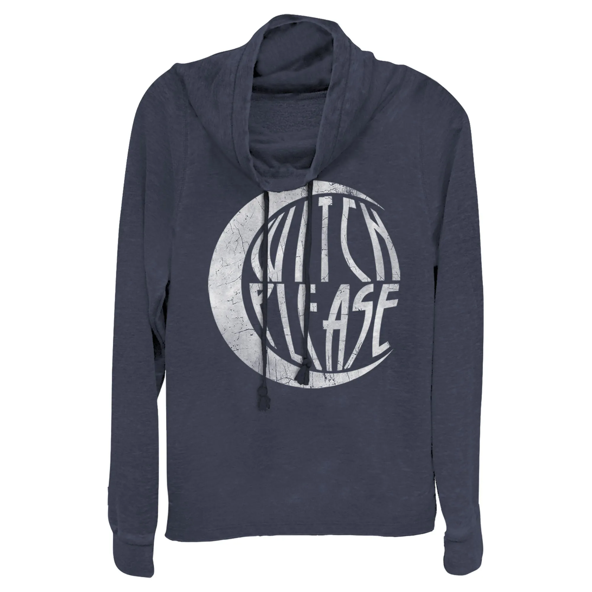 Junior's CHIN UP Halloween Witch Please Cowl Neck Sweatshirt sold by Chin Up Apparel product image thumbnail 2