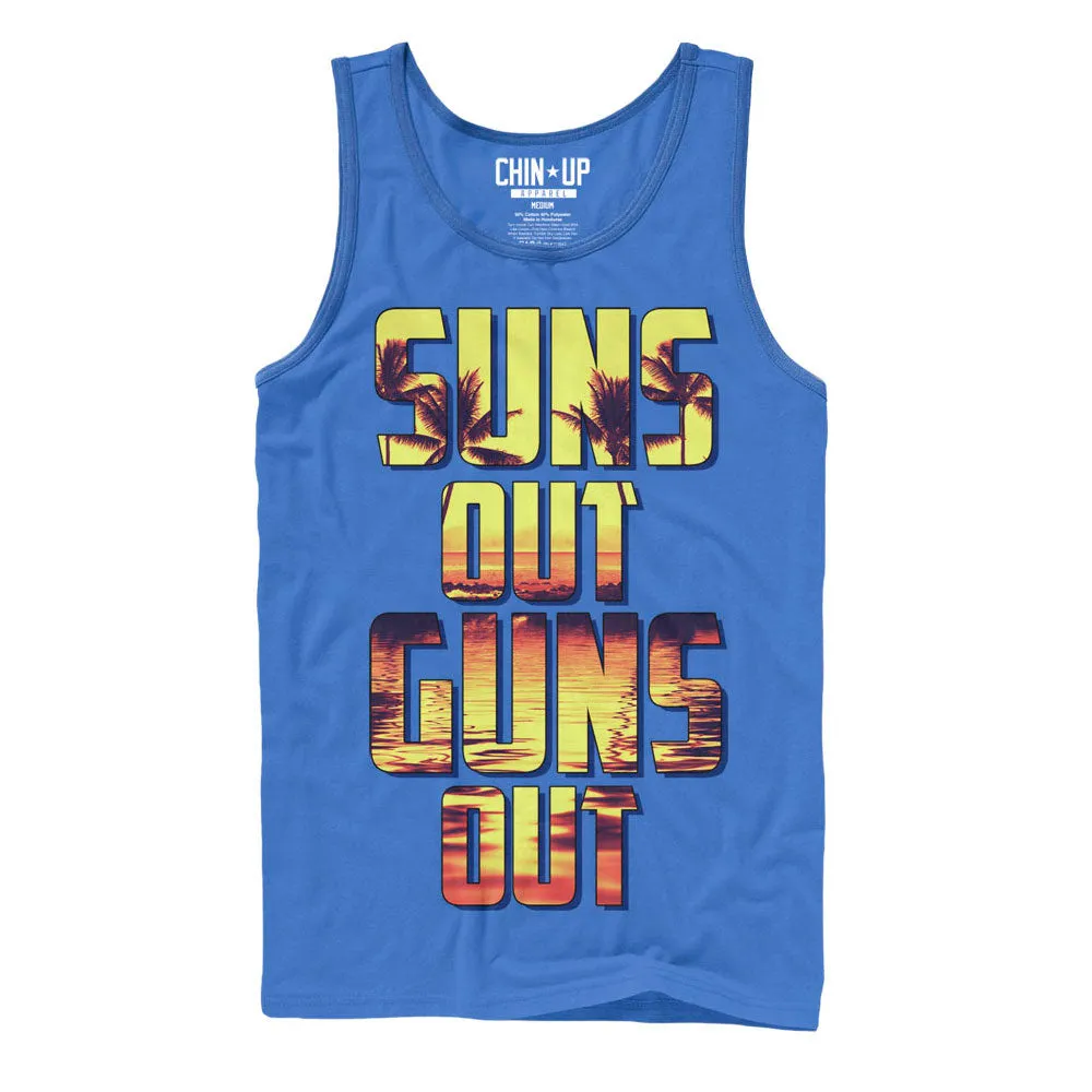 Men's CHIN UP Guns Out Tank Top sold by Chin Up Apparel