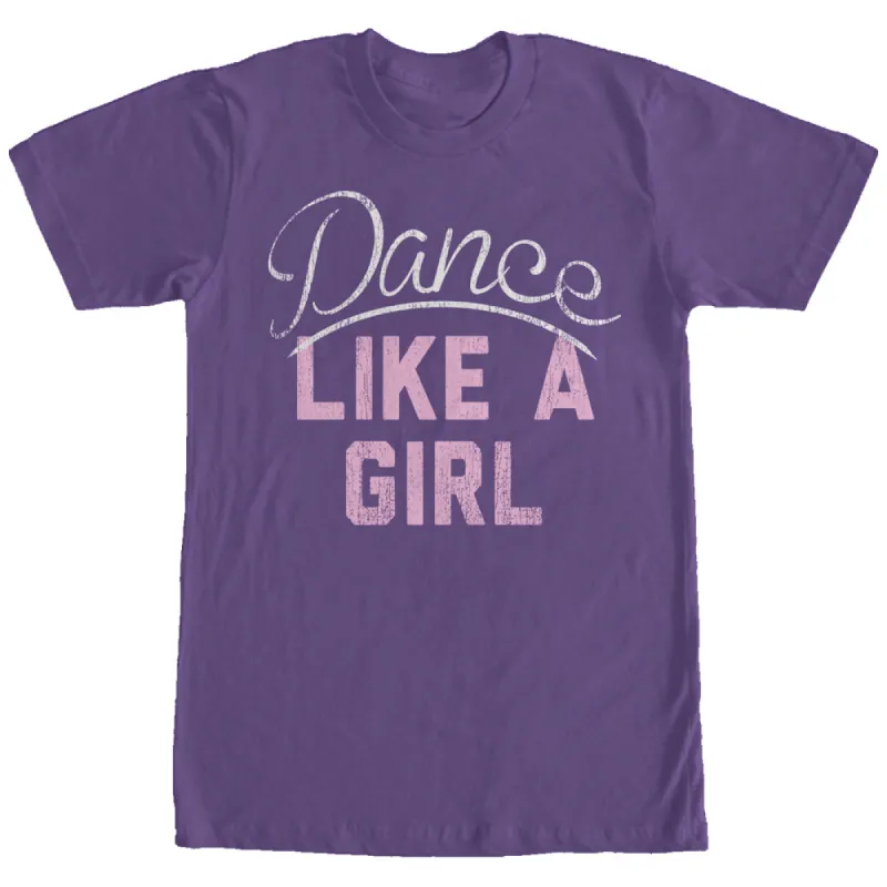 Women's CHIN UP Dance Like a Girl Boyfriend Tee sold by Chin Up Apparel