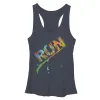 Women's CHIN UP Let the Colors Run Racerback Tank Top sold by Chin Up Apparel