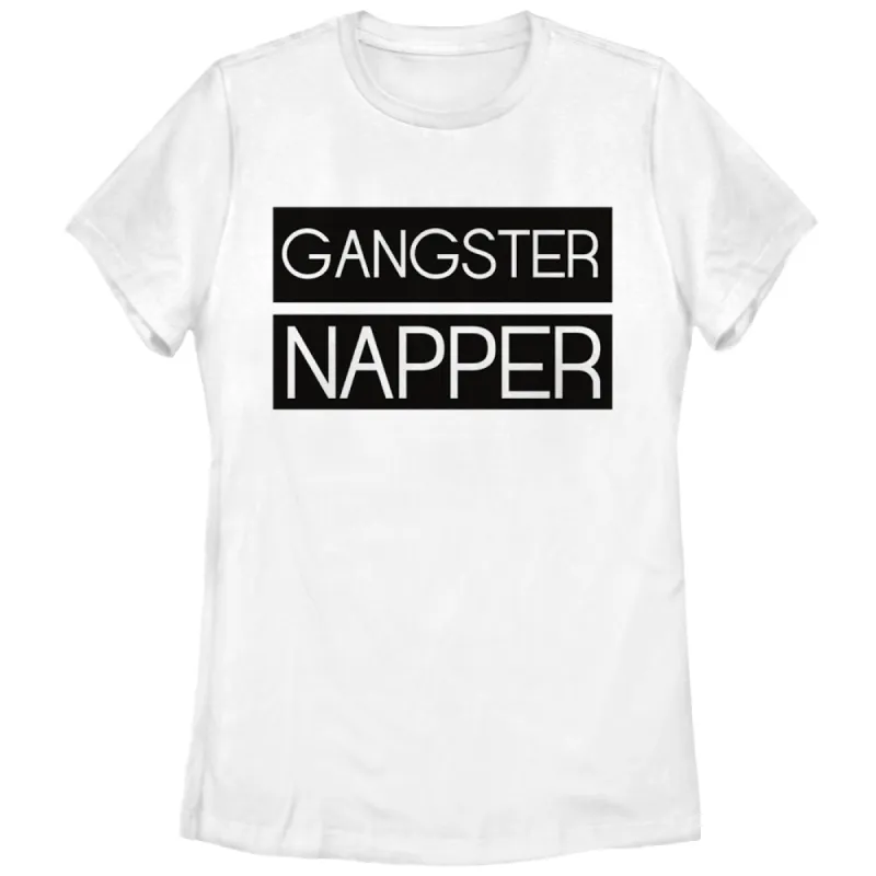 Women's CHIN UP Gangster Napper T-Shirt sold by Chin Up Apparel