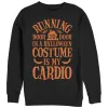 Women's CHIN UP Halloween Costume Cardio Sweatshirt sold by Chin Up Apparel