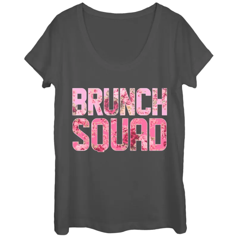 Women's CHIN UP Brunch Squad Scoop Neck sold by Chin Up Apparel